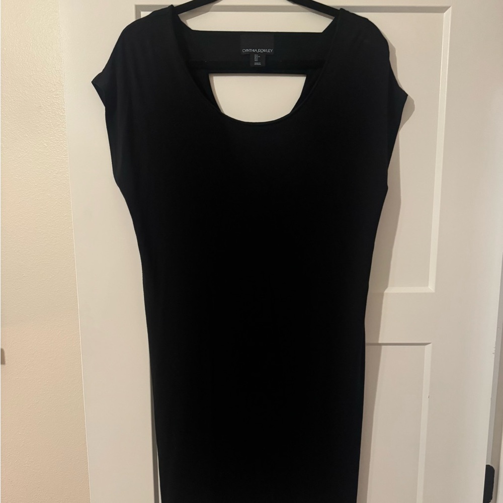 Cynthia Rowley Classic Black Mini Dress
